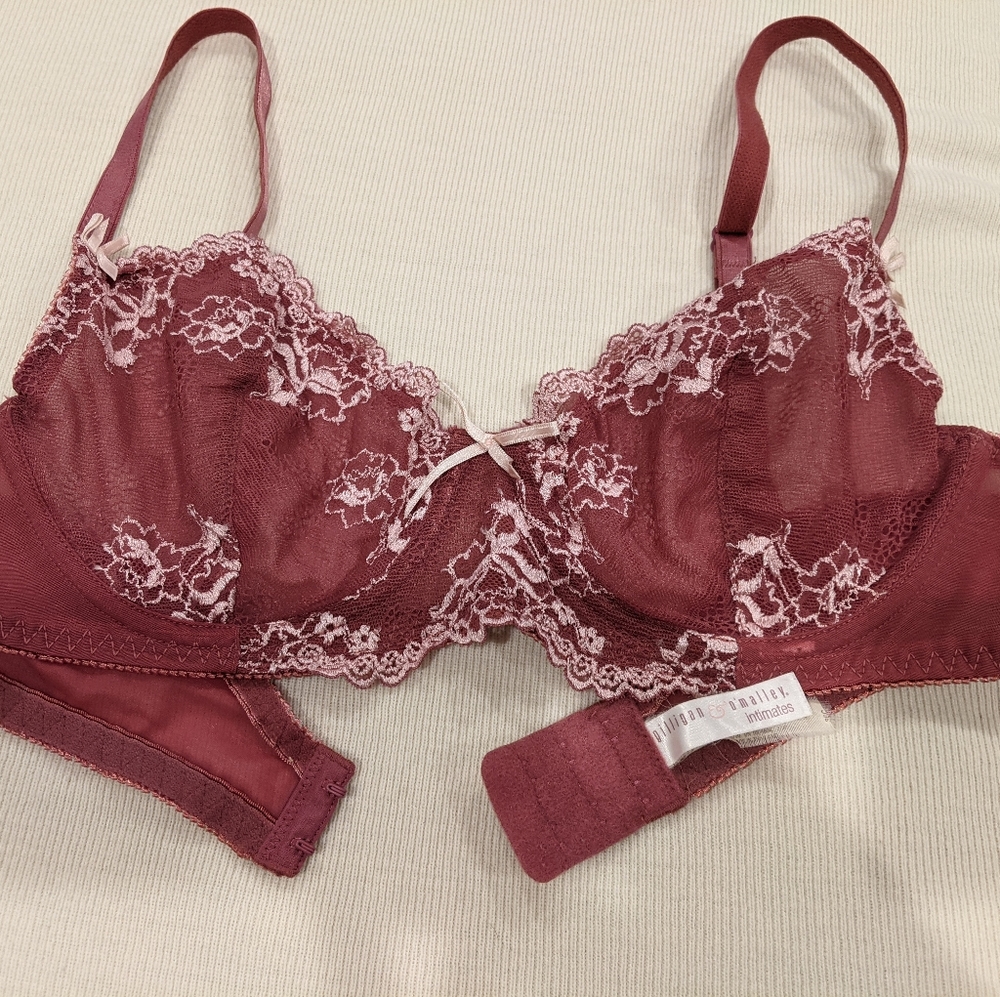 BOGO Gilligan&O'Malley Unlined Underwire Bra 36C